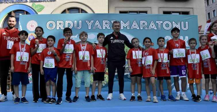 Ordu'da Çocuklar İçin Maraton Coşkusu