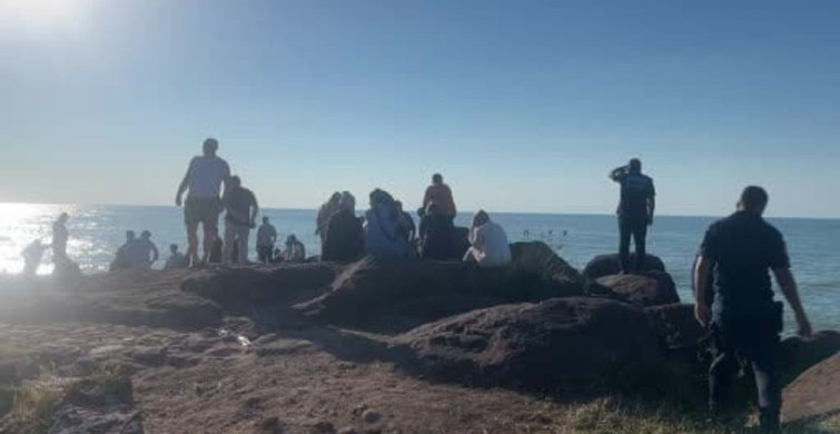 Ordu'da denizde dalgalara kapılan 17 yaşındaki çocuğu arama çalışmaları sürüyor