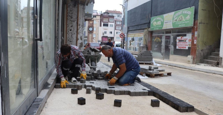 Ordu’da güvenli kaldırımlar için yenileme çalışmaları başlatıldı