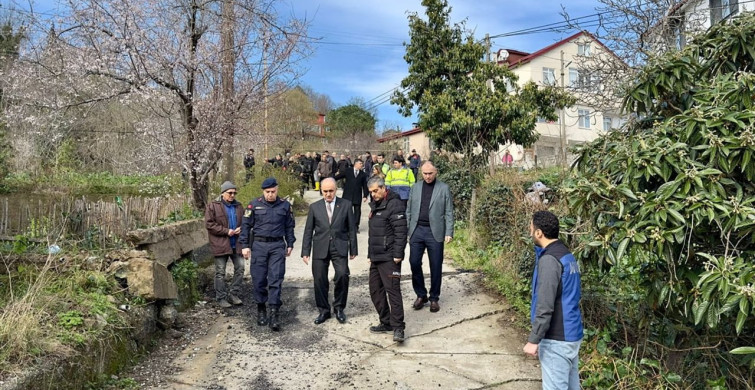 Ordu'da Heyelan: 3 Ev Tahliye Edildi