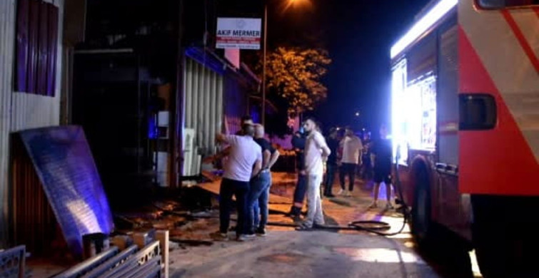 Ordu’da Sanayi Sitesinde Yangın Çıktı