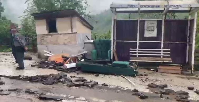 Ordu'da Sel ve Heyelan Faciası