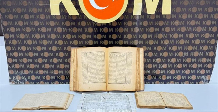 Ordu'da Tarihi Eser Niteliğinde Dokümanlar Ele Geçirildi