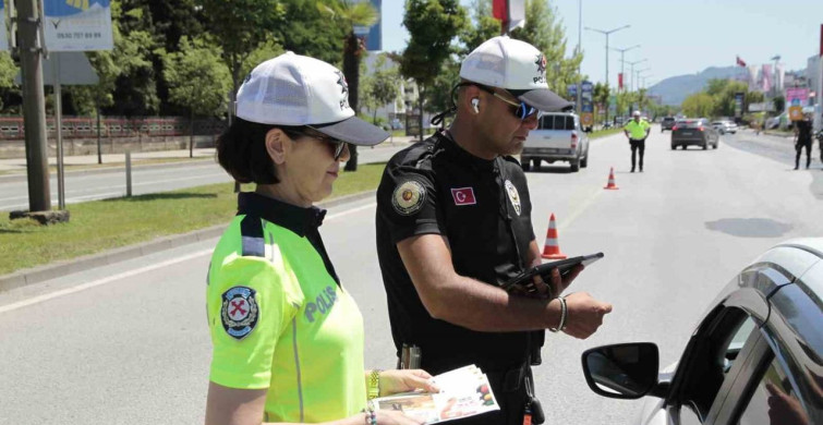 Ordu'da Trafik Denetimleri Sıkı Tutuluyor
