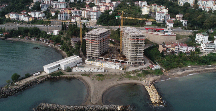 Ordu'daki Binaların Yıkımı 12 Gündür Devam Ediyor