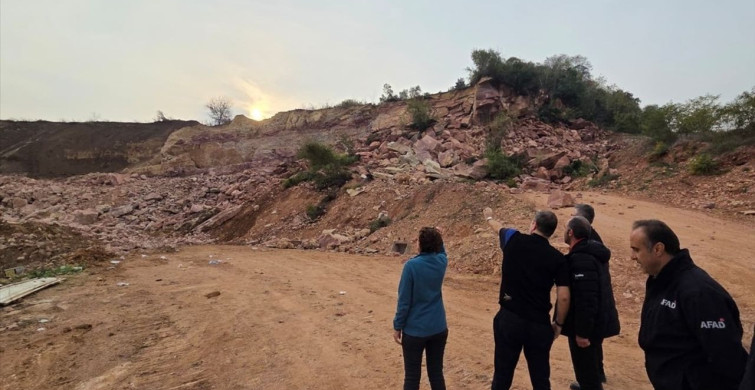 Ordu'daki Taş Ocağında Göçük İncelemesi Yapıldı