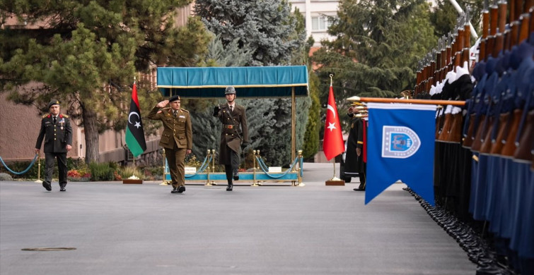Orgeneral Bayraktaroğlu, Libya'nın Genelkurmay Başkan Vekili ile Buluştu