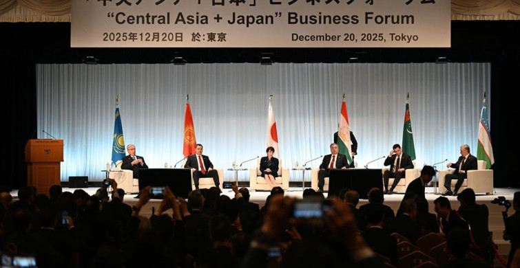 Orta Asya Liderleri Japonya'da İş Forumunda Buluştu