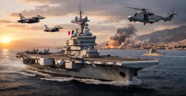 Orta Doğu Ateşi Avrupa’ya Sıçrıyor: Fransa Charles de Gaulle’ü Doğu Akdeniz’e Sevk Etti