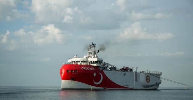 Oruç Reis Çalışma Yapacağı Alana Ulaştı