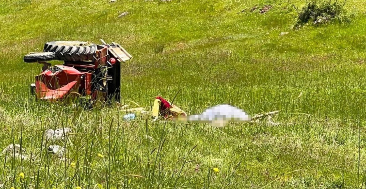Osmancık'ta Traktör Devrildi: Sürücü Hayatını Kaybetti
