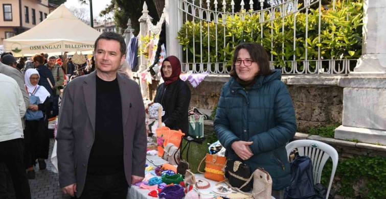 Osmangazi'de Kadın Girişimciler Sokağı Büyük İlgi Gördü