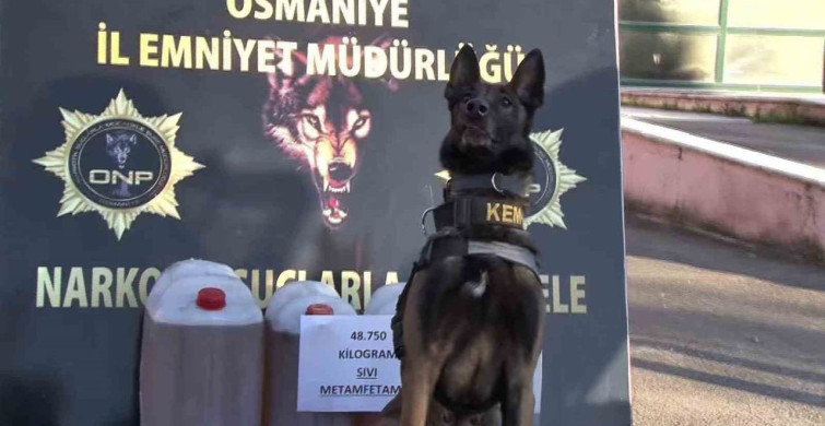 Osmaniye'de 48 Kilo Sıvı Metamfetamin Ele Geçirildi
