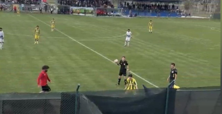 Osmaniye'de Futbol Maçına Gelen Beklenmedik Misafir