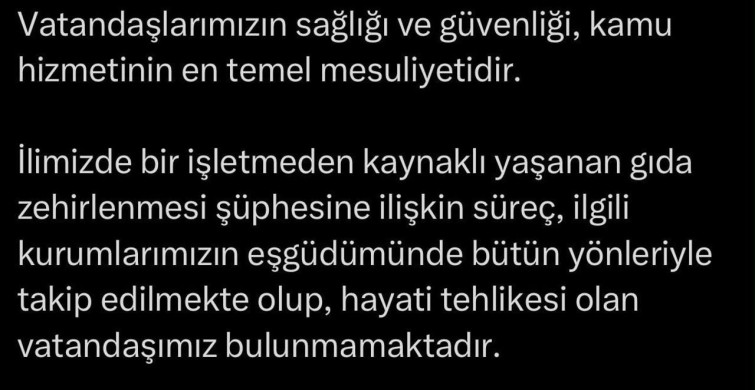 Osmaniye'de gıda zehirlenmesi şüphesiyle 53 kişi hastaneye başvurdu