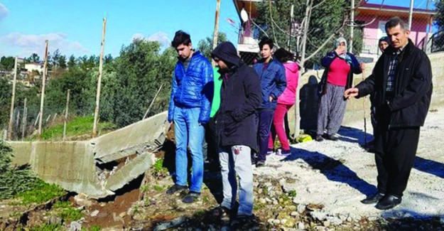 Osmaniye'de Sağanak Ve Heyelan Hayatı Olumsuz Etkiledi