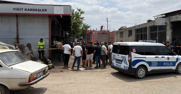 Osmaniye'de sanayi sitesinde stajyer öğrencinin hayatını kaybetmesi