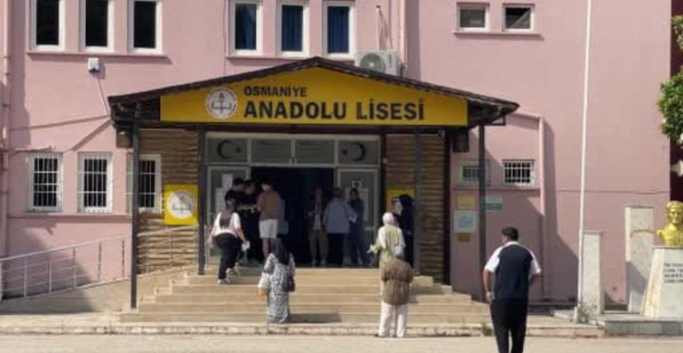 Osmaniye'de simitçi süreyi hatırlattı, son anda gelen aday içeri alınmadı