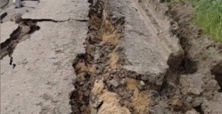 Osmaniye'de Yağışlar Yolları Etkiliyor