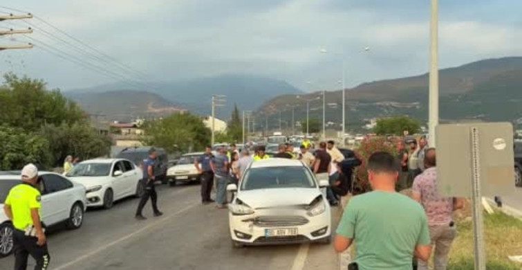 Osmaniye'de zincirleme trafik kazası: 2 yaralı