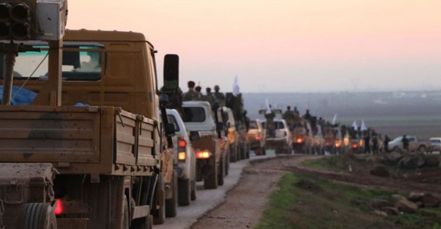 ÖSO Güçleri Münbiç'e Takviyeye Devam Ediyor