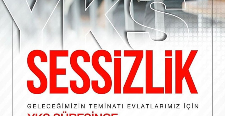 ÖSYM Başkanı Ersoy, YKS süresinde sessizlik çağrısı yaptı