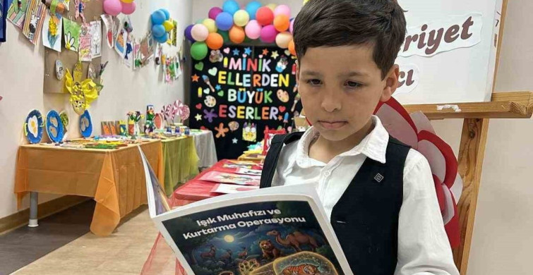 Otizmli Öğrencinin Hayal Dünyası Kitaba Dönüştü