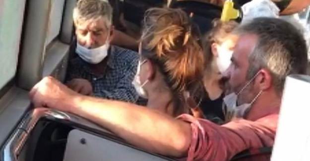 Otobüste Kadına Tokat Atan Adam: Şaka Yaptım