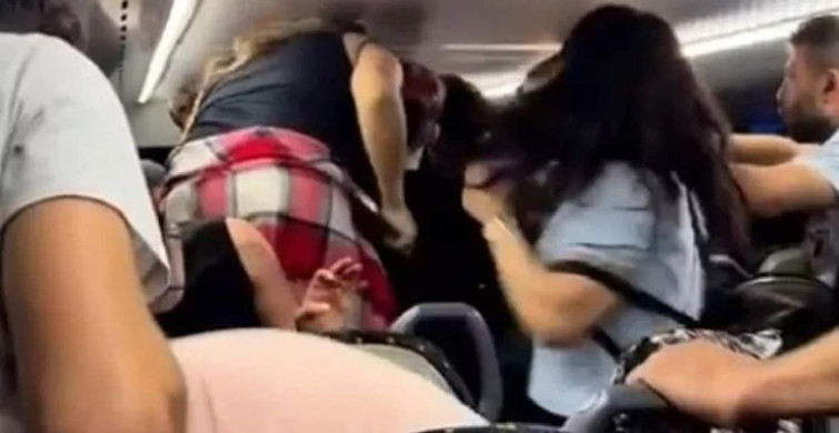 Otobüste yer kavgası! Taraflardan biri boksör çıkınca...