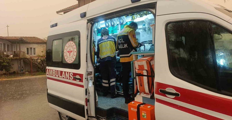 Otomobil ve Motosiklet Çarpıştı: 1 Yaralı