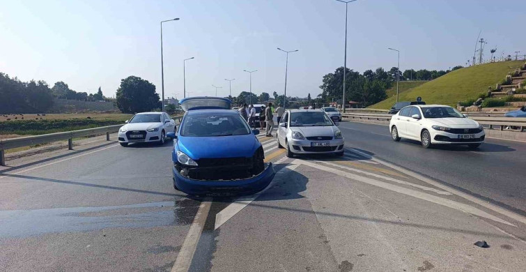 Otomobil ve Motosiklet Çarpıştı: İki Yaralı