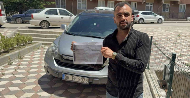 Otomobilin üç önceki sahibinin cezası yeni sahibinin başını ağrıttı