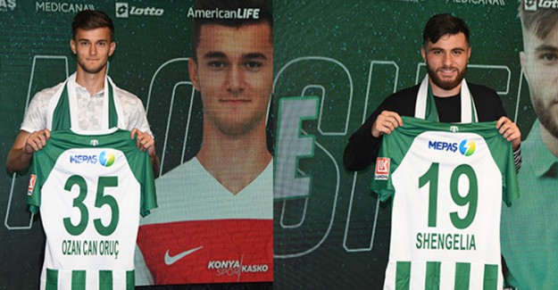 Ozan Oruç ve Levan Shengelia Konyaspor'la Anlaştı