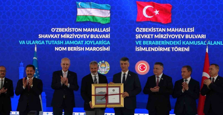 Özbekistan’ın deprem bölgesindeki destekleri Özbekistan Mahallesi ismiyle yaşatılacak