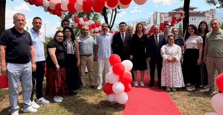 Özel eğitim öğrencilerinden göz dolduran yıl sonu sergisi