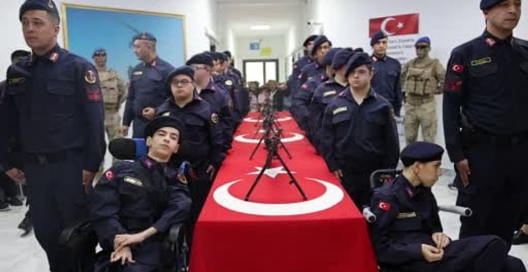 Özel İhtiyaçlı Gençler İçin Temsili Askerlik Töreni