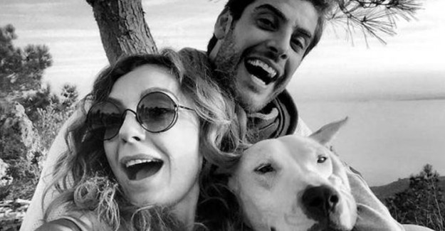 Özge Özder ve Eşi Sinan Güleryüz'den Romantik Balayı Pozu