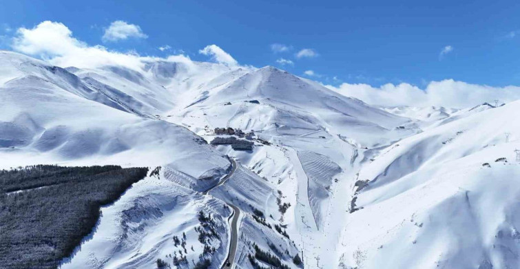 Palandöken Kayak Merkezi'nde Kartpostallık Görüntüler