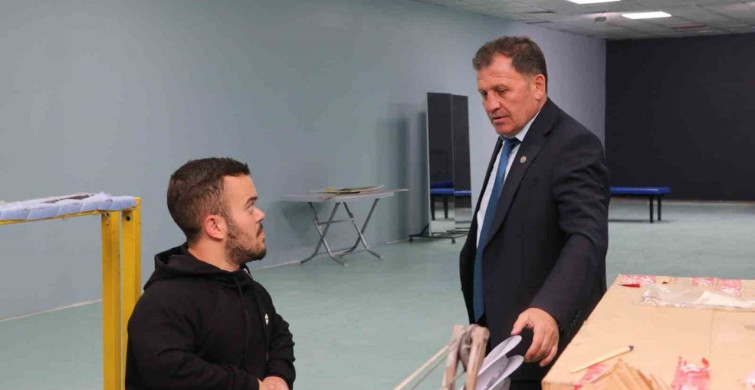 Paralimpik Halter Antrenman Salonu Ziyareti