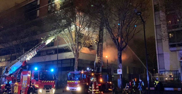 Paris'te Bir Binada Patlama