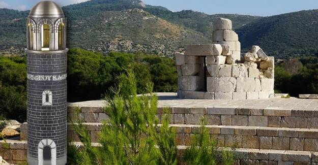 Patara Deniz Feneri Orijinal Taşlarıyla Restore Edilecek