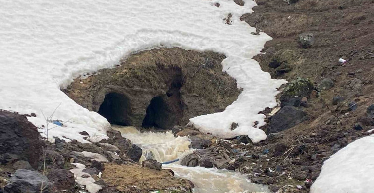 Patnos Barajı'nda Su Seviyesi Yükseliyor