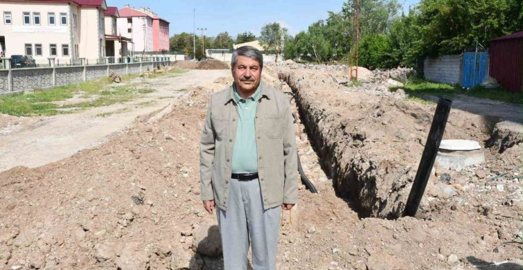Patnos'ta Altyapı Çalışmaları Sürüyor