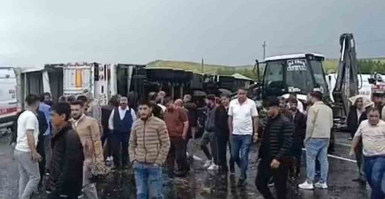 Patnos’ta zincirleme kaza: 1 ölü, 1’i ağır 4 yaralı