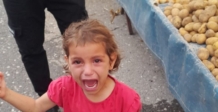Pazarda kaybolan küçük kız, zabıta ekipleri sayesinde annesine kavuştu
