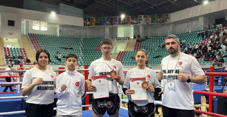 Pazaryeri Sporcuları Diyarbakır'da Öne Çıktı