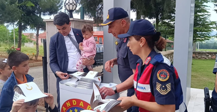 Pazaryeri'nde Öğrencilere Özel Jandarma Eğitimi