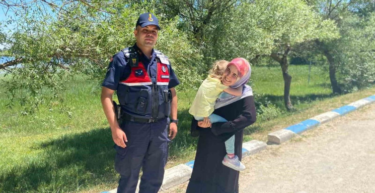Pelitözü Gölpark’ta kaybolan çocuk jandarma tarafından bulundu