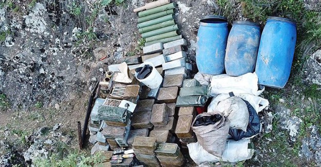 Pençe Harekâtı'nda Çok Sayıda Yaşam Malzemesi Ele Geçirilerek İmha Edildi