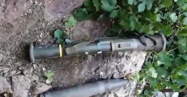 Pençe Harekatı'nda Terör Örgütüne Ait Tanksavar Silahı Ele Geçirildi